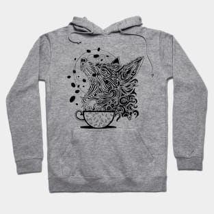 Coffee Wolf Hoodie